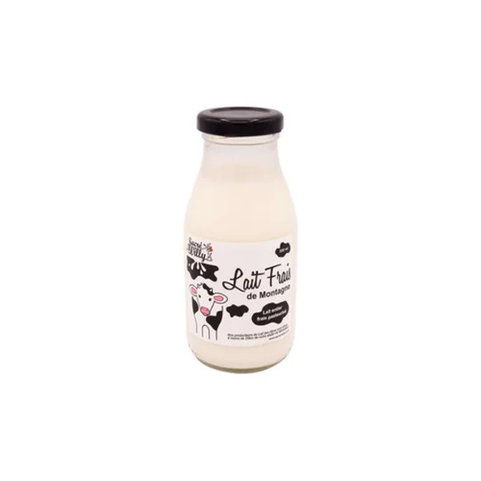 Swilly lait frais verre
