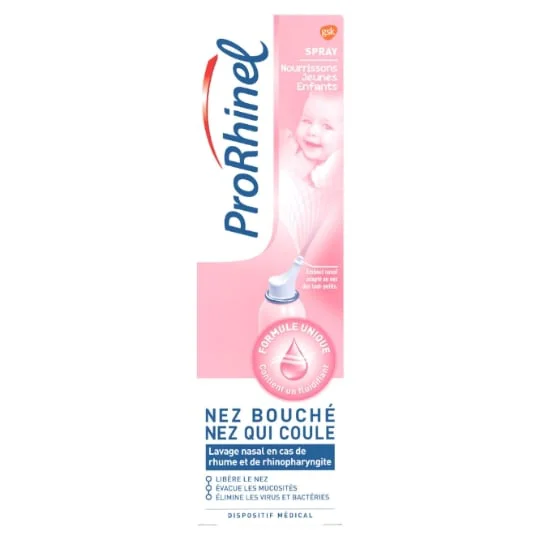 Spray nasal nourrissons et jeunes enfants