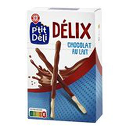 Biscuits batonnets Chocolat au lait