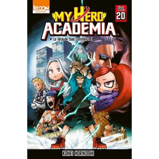 Manga My Hero Academia Tome 20 - La fête de Yuei commence !