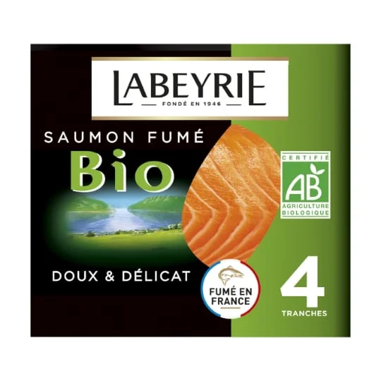 Saumon fumé Bio