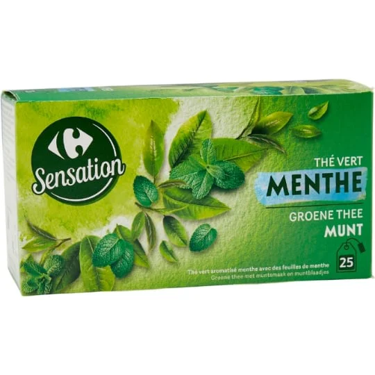 Thé vert menthe