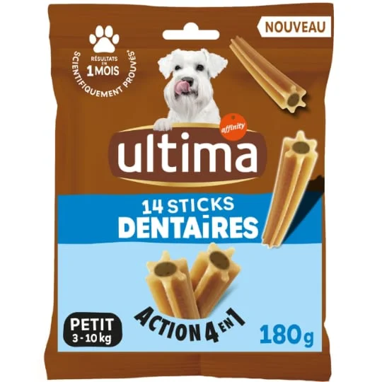 Sticks dentaires pour petit chien