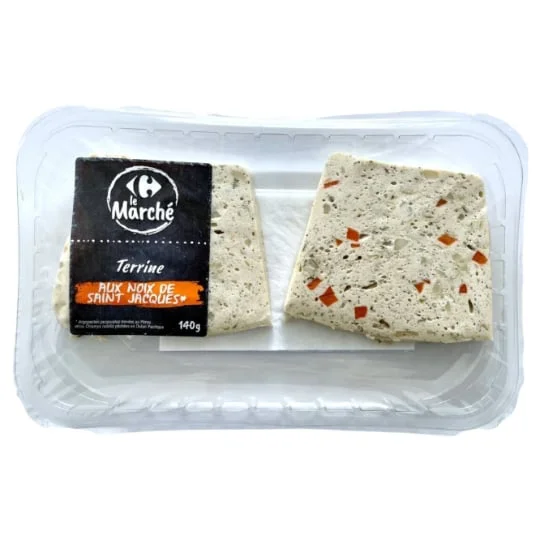 Terrine noix de Saint-Jacques