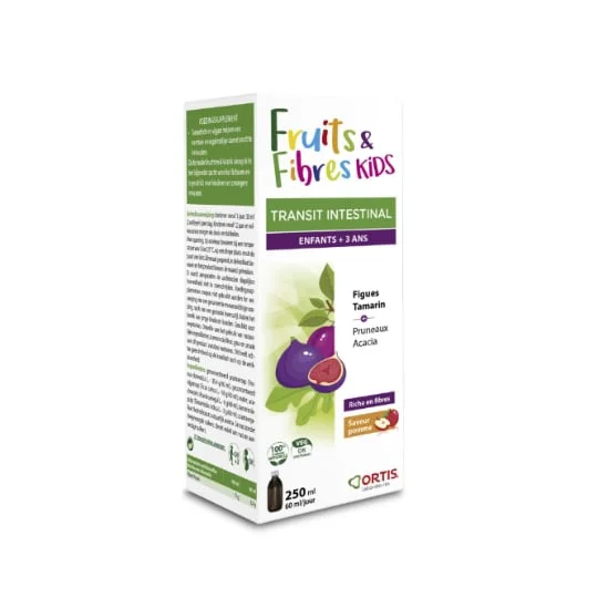 Complément alimentaire sirop pour enfant transit intestinal fruit & fibres