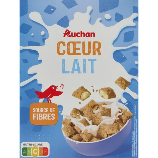 Jumblies céréales fourrées au lait