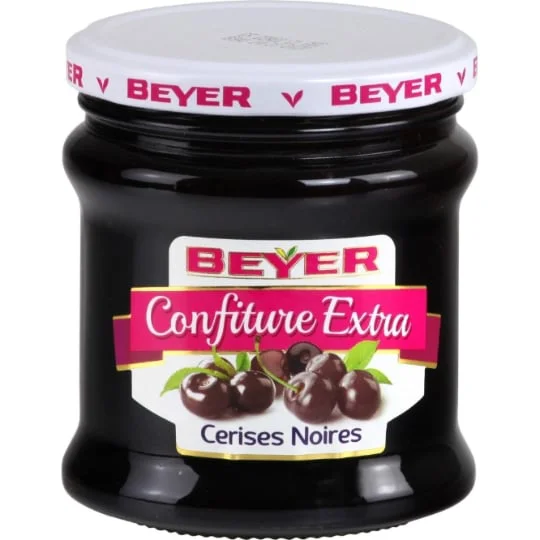 Confiture cerises noires