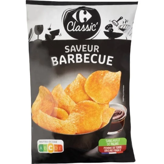 Chips saveur barbecue