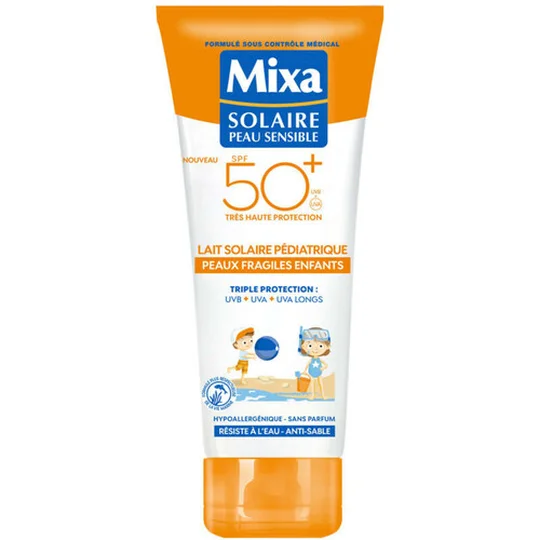Lait Solaire Peaux Fragile Enfants SPF 50