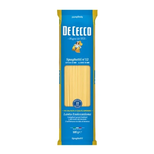 Pâtes spaghettis n°12