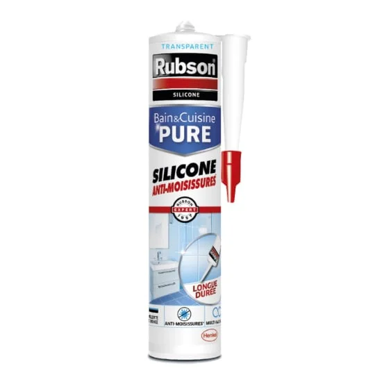 Silicone anti-moisissures transparent