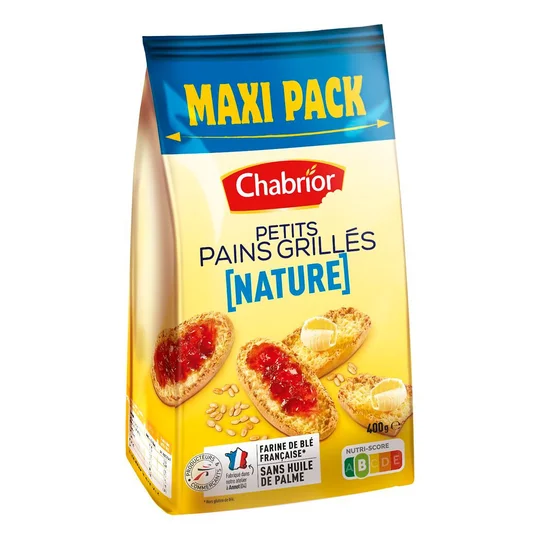Petits pains grillés nature