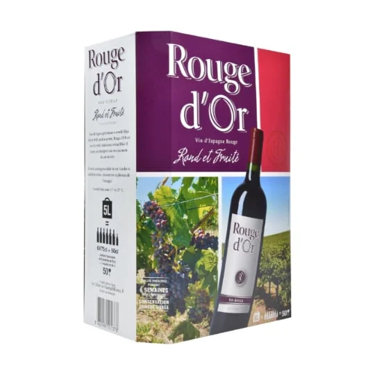 Vin rouge d'Espagne