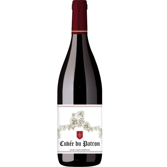 Vin de l'union européenne Cuvée du patron rouge