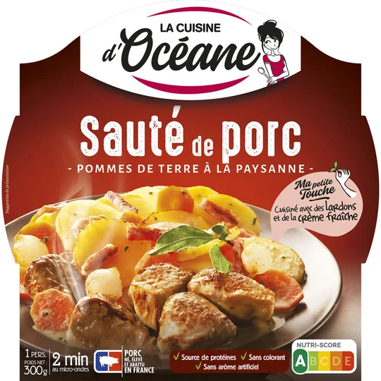 Sauté de porc Pommes de terre