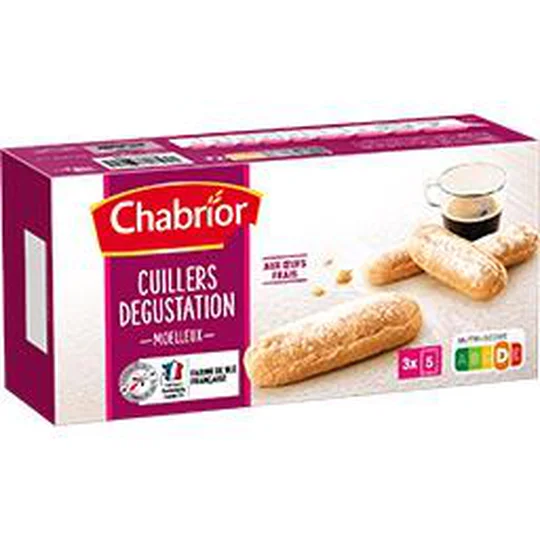 Biscuits cuillers dégustation moelleux