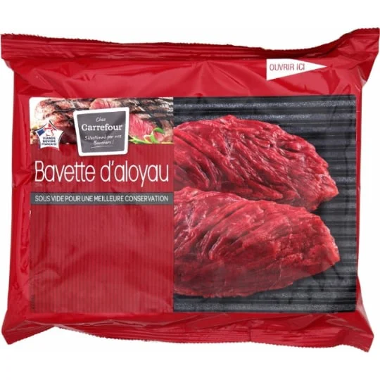 Viande bovine : Bavettes d'Aloyau*** à griller