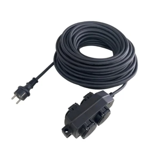 Rallonge éléctrique de 4 prises de 30W