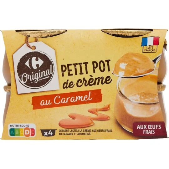 Crèmes dessert caramel