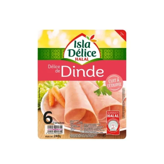 Jambon halal de dinde
