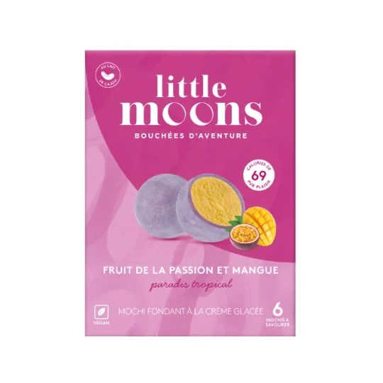 Glace mochis fruit de la passion mangue