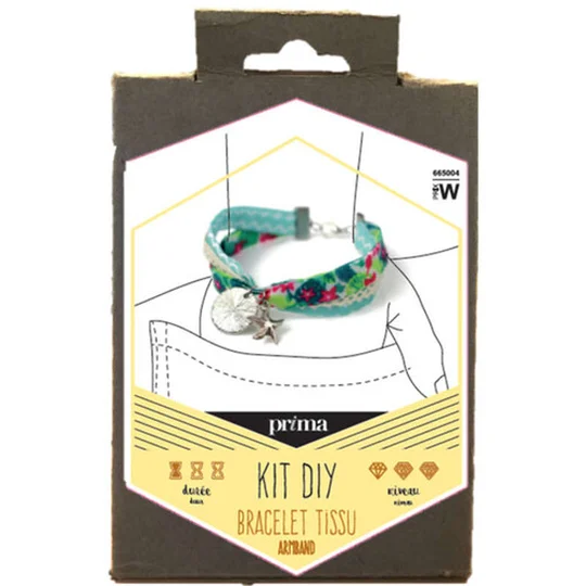 Kit Bijoux Bracelet Tissu