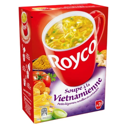 Soupe déshydratée à la vietnamienne