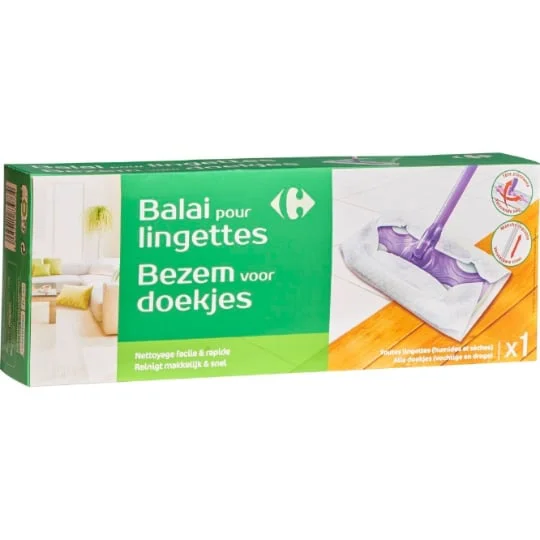 Balai pour lingettes