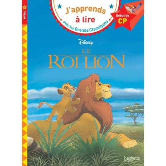 Livre Le roi lion cp niveau 1