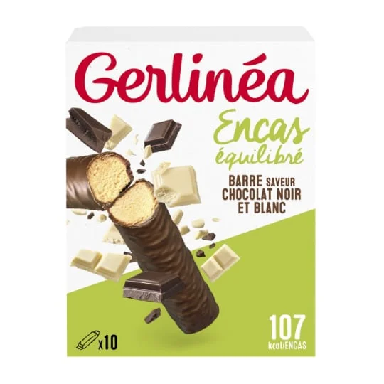 Barre 2 chocolats Repas minceur x10