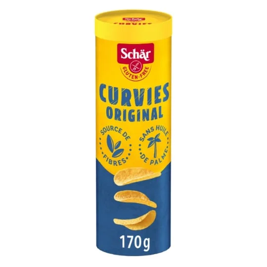 Chips curvies sans gluten