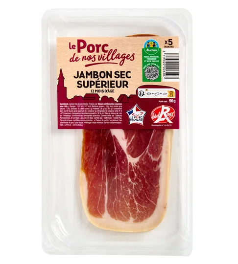 CULTIVONS LE BON Jambon sec supérieur Label Rouge