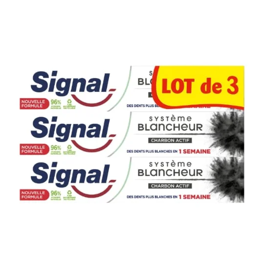 Dentifrice Charbon Actif Système Blancheur