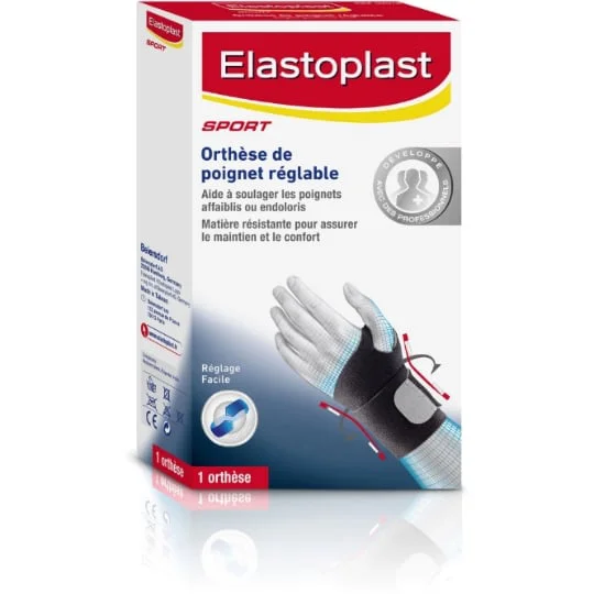 Orthèse de poignet réglable