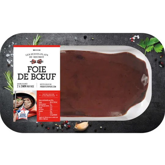 Uvci Les Petits Plats Du Bistrot Foie De Boeuf X1