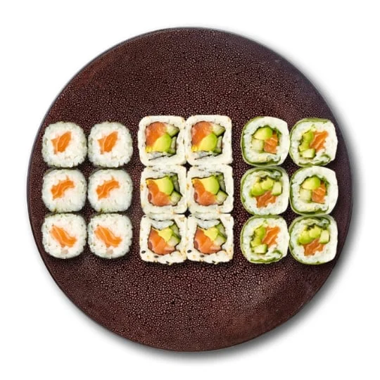 California saumon et mali mixte