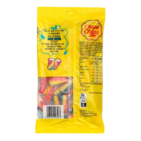 Mini bonbons fruités acides