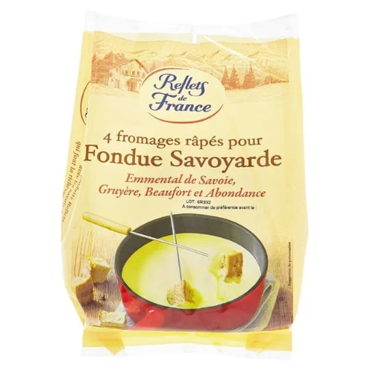 Fromage Râpé : Comté,Emmental,Beaufort ,Abondance pour Fondue