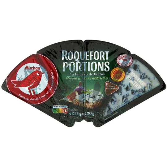 CULTIVONS LE BON Portions de roquefort AOP