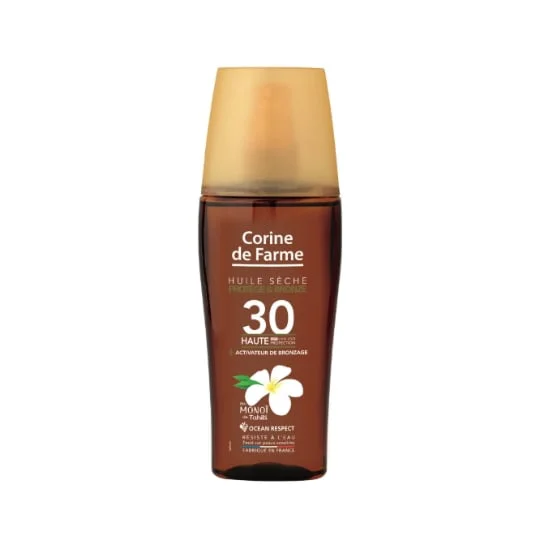 Protection Solaire Huile Sèche Spf30 Au Monoï De Tahiti