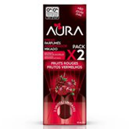 Aura sticks pack duo Fruits rouges -