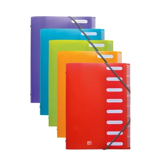 Trieur 8 positions avec élastiques coloris aléatoire
