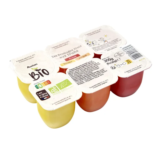 Fromage frais aux fruits