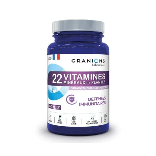 Complément alimentaire défense immunitaire 22 vitamines