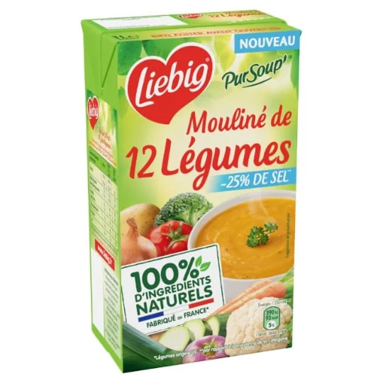 Soupe Mouliné de 12 légumes