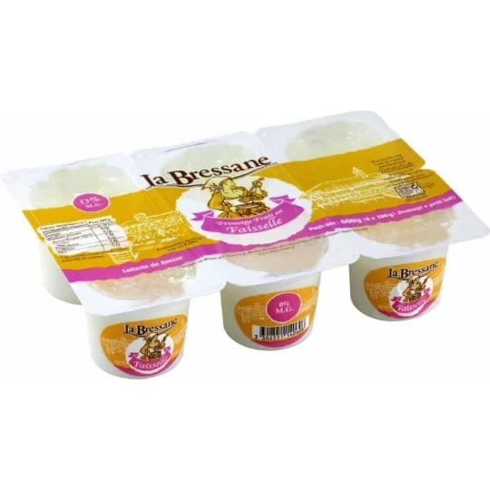 Fromage frais en faisselle nature 0% MG