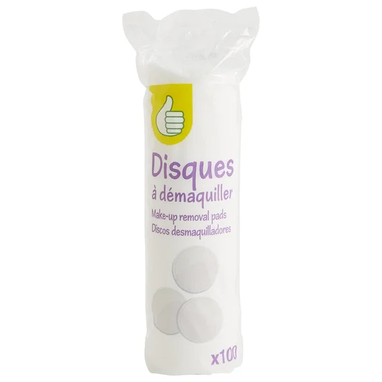 Cotons disques à démaquiller