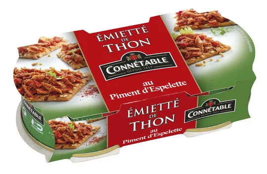 Emietté de thon au piment d'Espelette