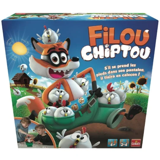 Filou Chiptou (2 à 4 joueurs) Jeu de société - Dès 4 ans