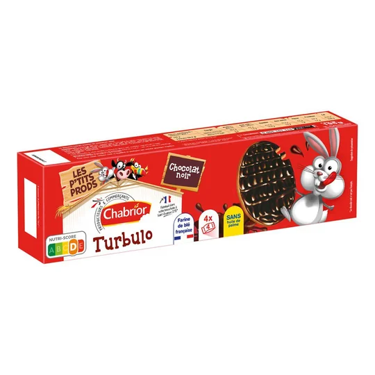 Biscuits Turbulo chocolat noir